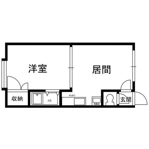 エクシブ音羽（204） 間取り図画像
