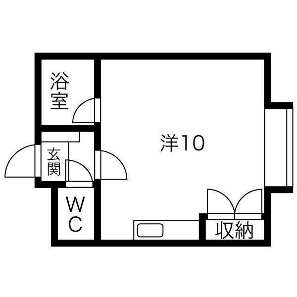 デグネス札幌（301） 間取り図画像