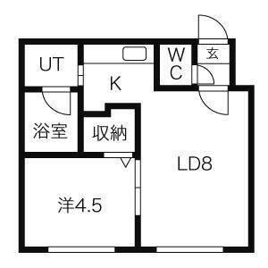 サンテモンターニュ（307） 間取り図画像