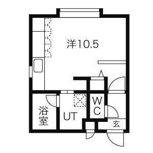 グレイスフルK（303） 間取り図画像