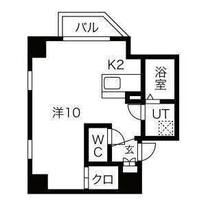 BLoom（401） 間取り図画像