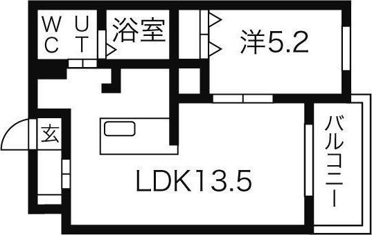 ポラリス美園（402） 間取り図画像