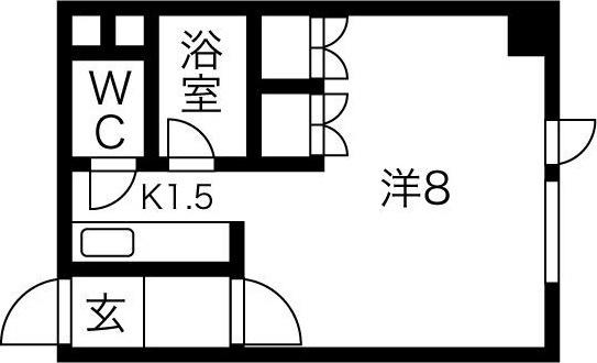 センチュリー2-3（501） 間取り図画像