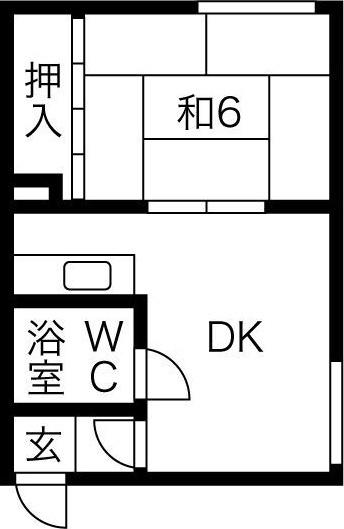 第一ファミール（101） 間取り図画像