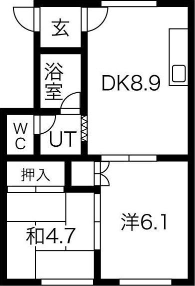 メゾン北都（C） 間取り図画像