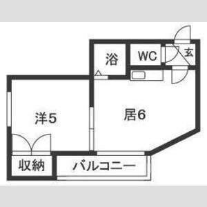 セゾンコート21（301） 間取り図画像