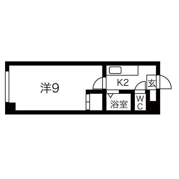 ローヤルハイツ南郷15（102） 間取り図画像