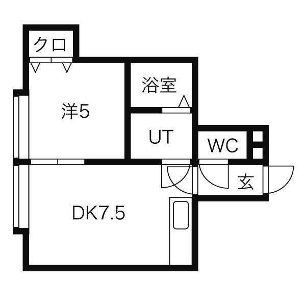 アールズコート（102） 間取り図画像