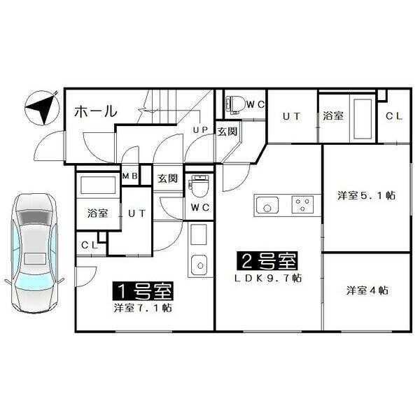 TRIPLE　M　(トリプルエム)（402） 間取り図画像