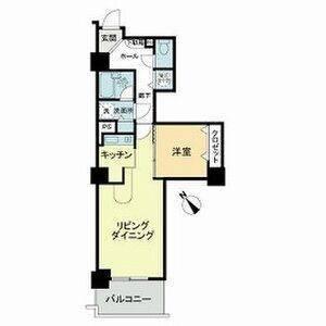 ライオンズステーションタワー東札幌（504） 間取り図画像