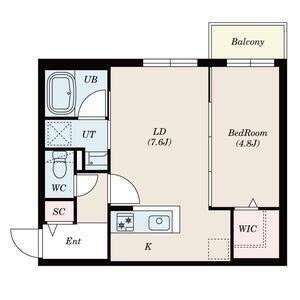 S-RESIDENCE東札幌azure（306） 間取り図画像