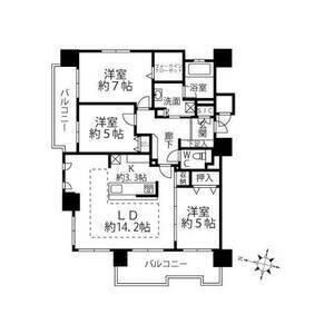 クリオ円山鳥居前（303） 間取り図画像