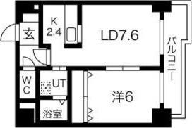 ドエル円山（202） 間取り図画像