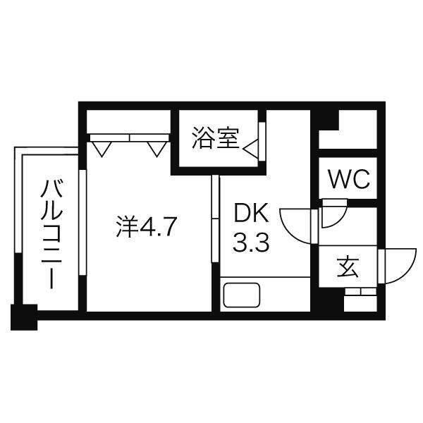 プロムナード（402） 間取り図画像