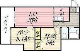 メゾン・ド・北円山（903） 間取り図画像