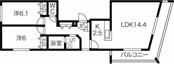 SERAM神宮前（501） 間取り図画像
