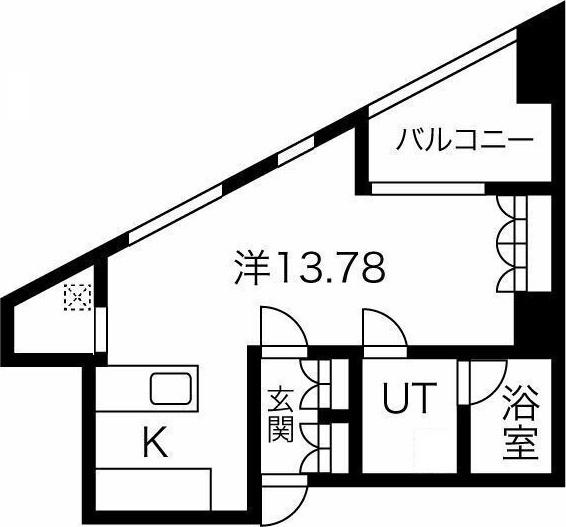 INFINITY22（305） 間取り図画像