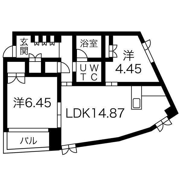 INFINITY22（802） 間取り図画像