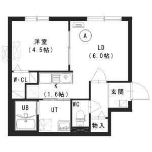 Claro(クラーロ)（405） 間取り図画像