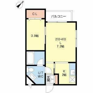グランメール弘道舘第2（210） 間取り図画像