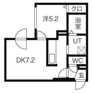 グランディールコリーナ（202） 間取り図画像
