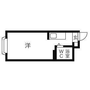 NOA豊平（407） 間取り図画像