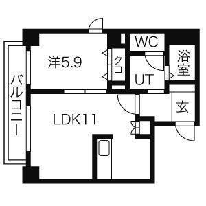 フォレスタ（501） 間取り図画像