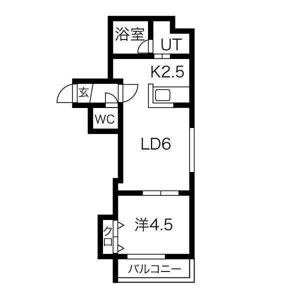 LE・EST Ⅴ(ル・エスト5)（1001） 間取り図画像