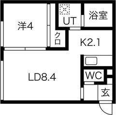 リンコントロ東郊（101） 間取り図画像