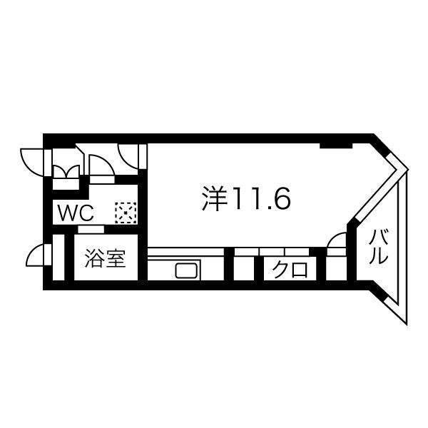 宮ヶ丘レジデンス神宮前(旧称サムティ宮ヶ丘レジデンス)（304） 間取り図画像