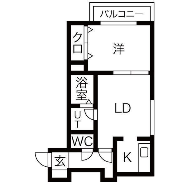 グランメゾン南4条（407） 間取り図画像