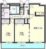 ロイヤルヒルズ（402） 間取り図画像