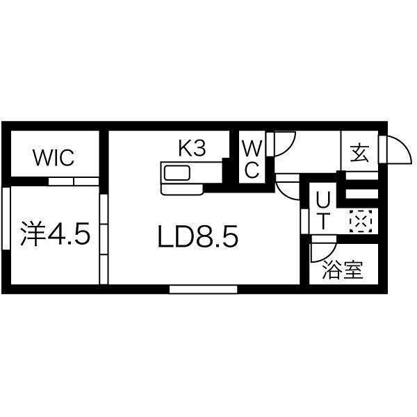 NAGOMU GROOVE(ナゴムグルーヴ）（303） 間取り図画像