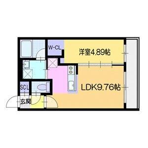 仮)ラ・シュエットプリヴェ（407） 間取り図画像