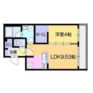 仮)ラ・シュエットプリヴェ（306） 間取り図画像