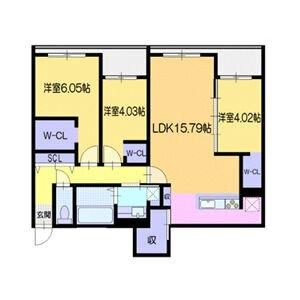 ラ・シュエットドルチェ（101） 間取り図画像