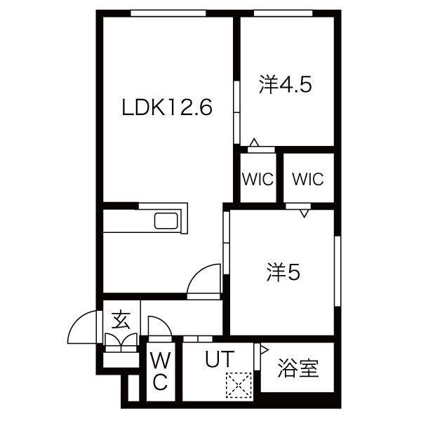 Precious -hibarigaoka-（101） 間取り図画像