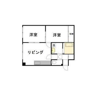 クラウディア厚別B（403） 間取り図画像