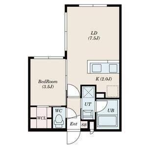 S-RESIDENCE厚別南（207） 間取り図画像