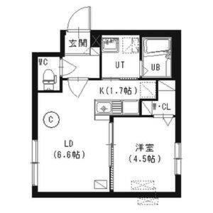 Esperanza(エスペランザ)（101） 間取り図画像