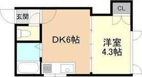 アーバンコート南郷Ⅶ（205） 間取り図画像