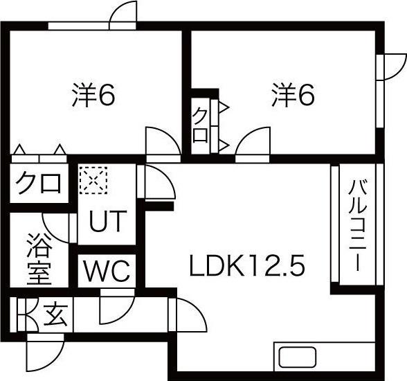 シュトラール川下（203） 間取り図画像