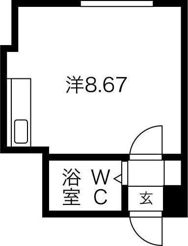 ベルビューブラン（302） 間取り図画像