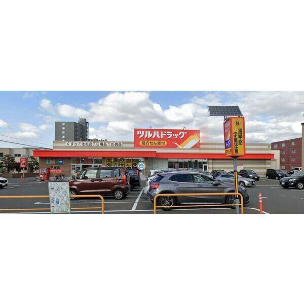ツルハドラッグ平岸店：451m
