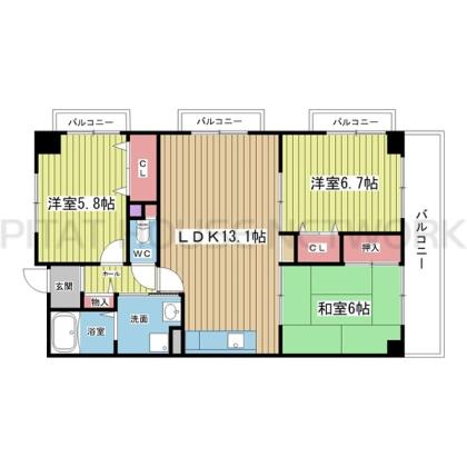 間取図(平面図)