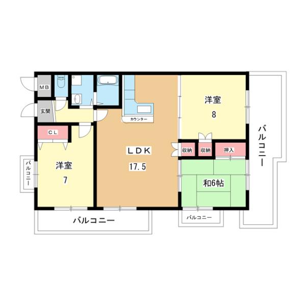 間取図(平面図)