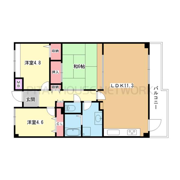 間取図(平面図)