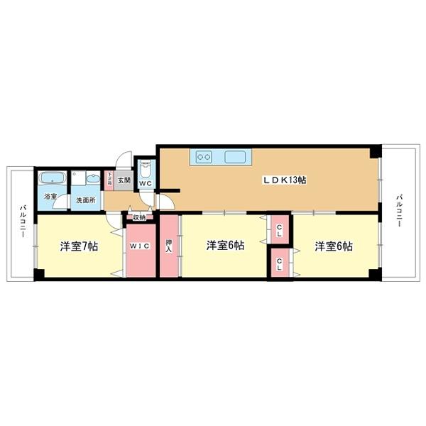 間取図(平面図)