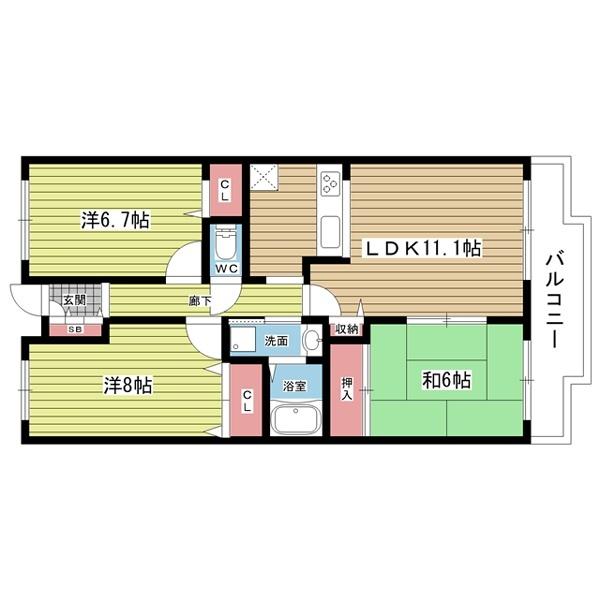 間取図(平面図)