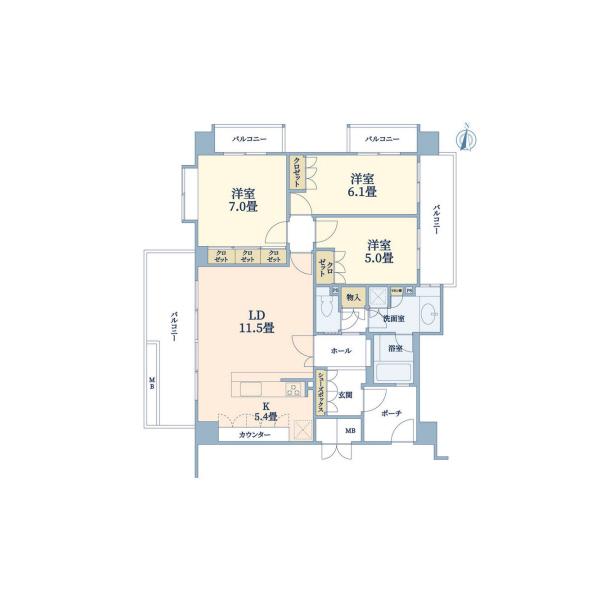 間取図(平面図)